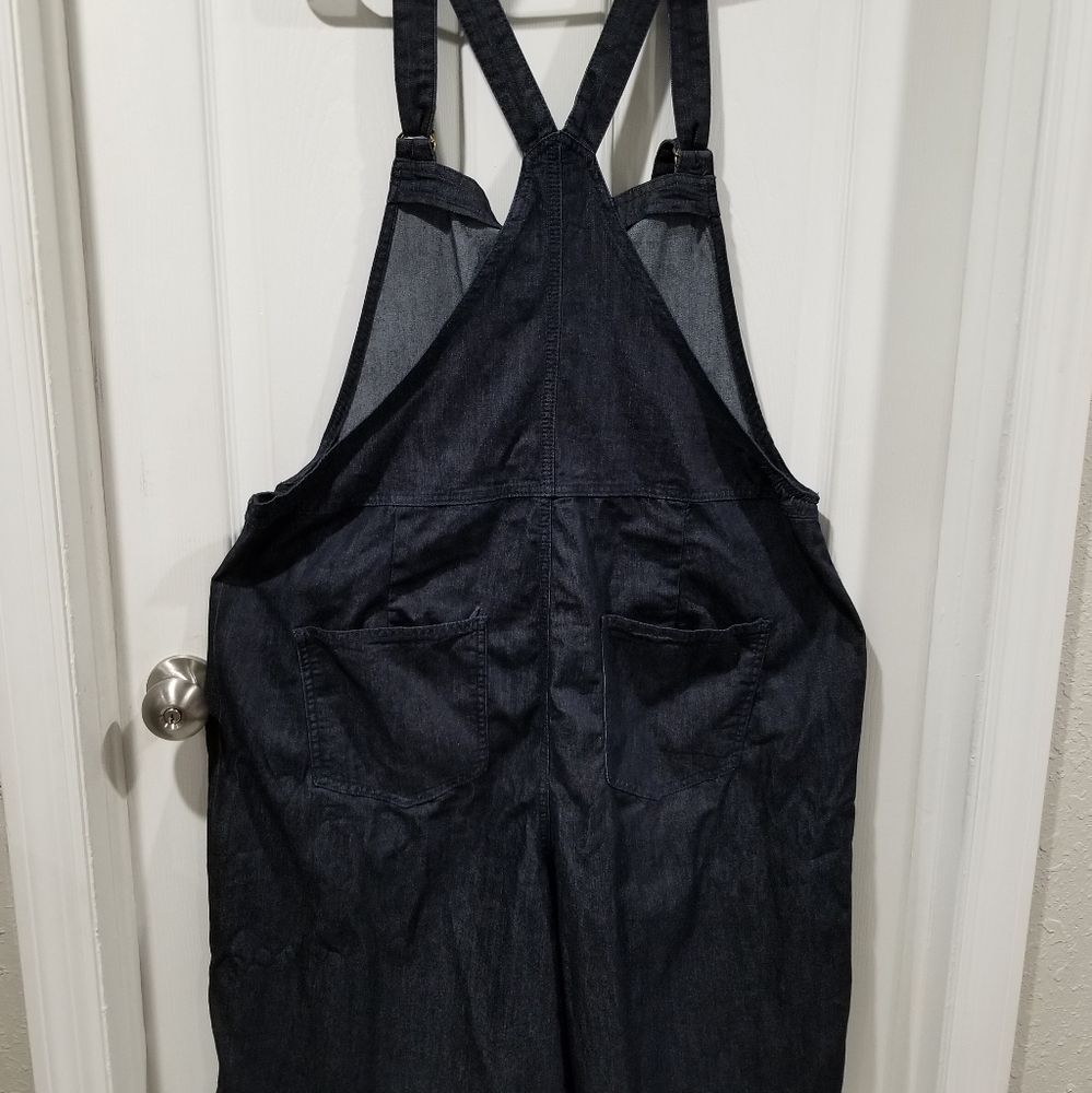 Gaucho jean jumper/overalls